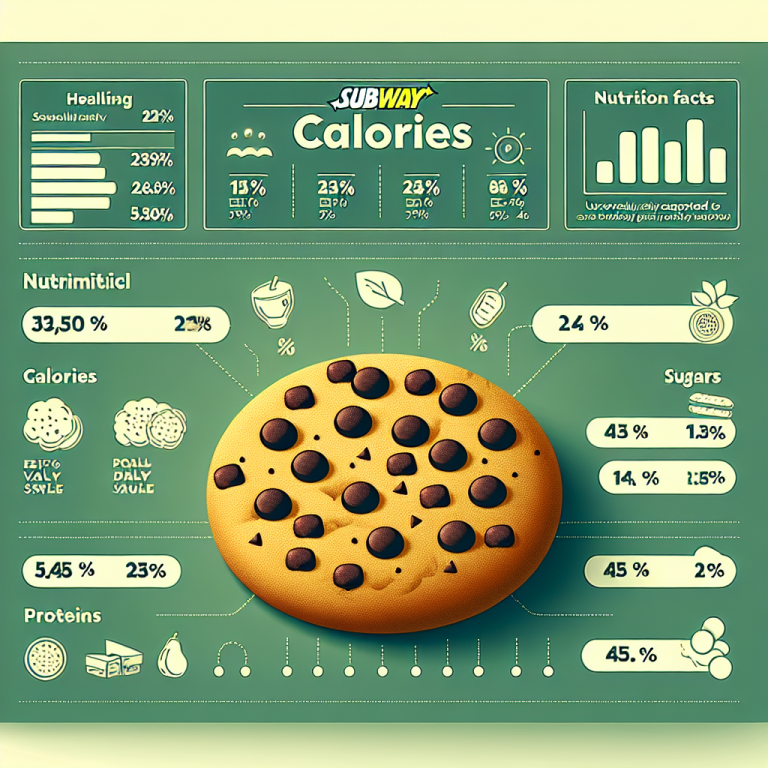 Subway Cookie Calories