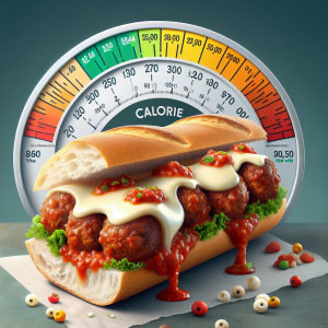 Meatball Marinara Subway Calories