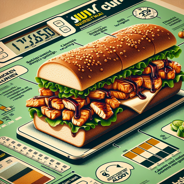 Subway Chicken Teriyaki Calories