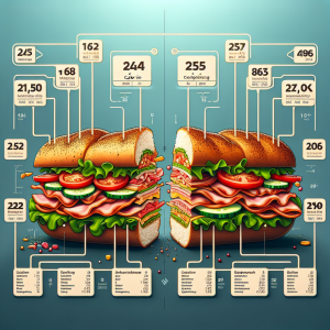 Subway Blt Calories