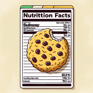 Subway Oatmeal Raisin Cookie Calories