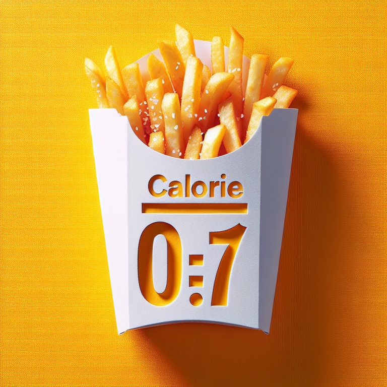 Burger King Small Fries Calories