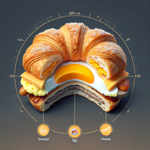 Burger King Sausage Egg And Cheese Croissant Calories