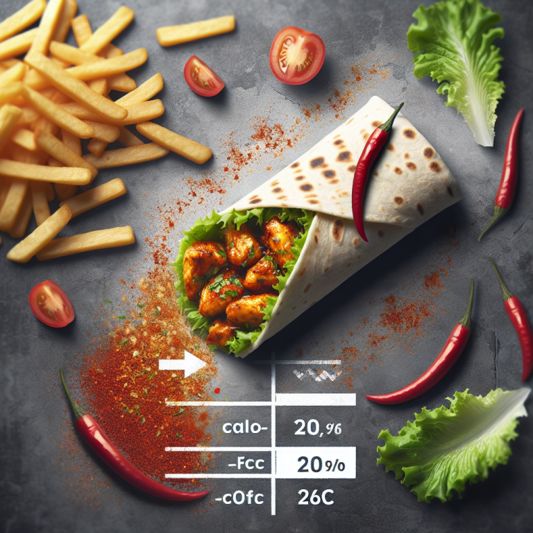 Burger King Spicy Chicken Wrap Calories