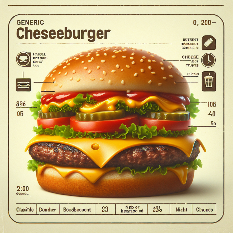 Calories In Burger King Cheeseburger