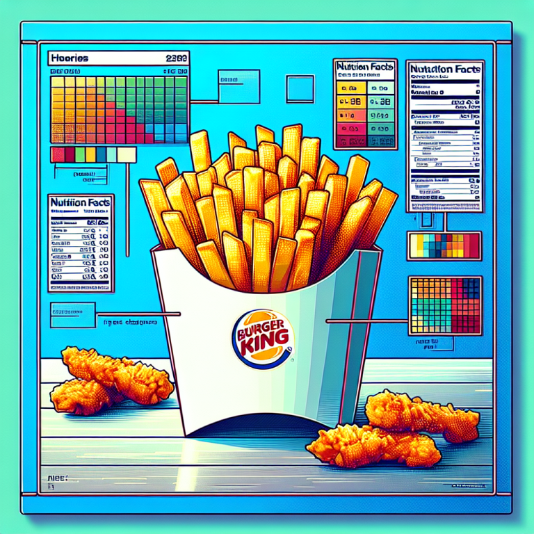 Calories In Burger King Chicken Fries