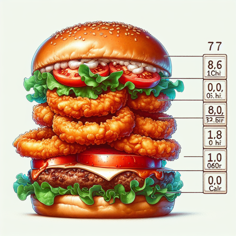 Onion Rings Burger King Calories