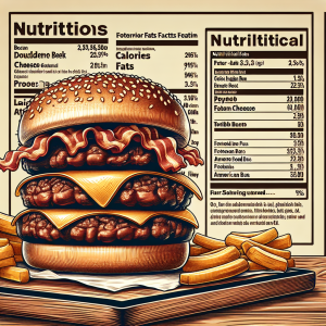 Burger King Bacon Double Cheeseburger Calories