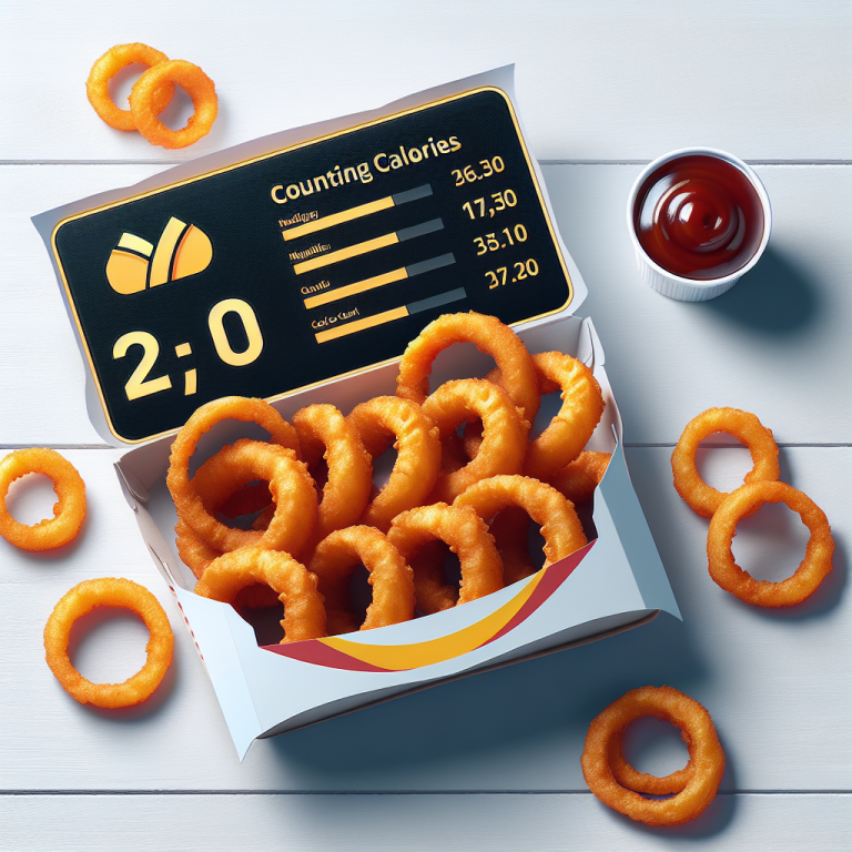 Burger King Medium Onion Rings Calories