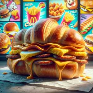 Calories In Burger King Sausage Egg And Cheese Croissant