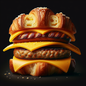 Sausage Egg And Cheese Croissant Burger King Calories