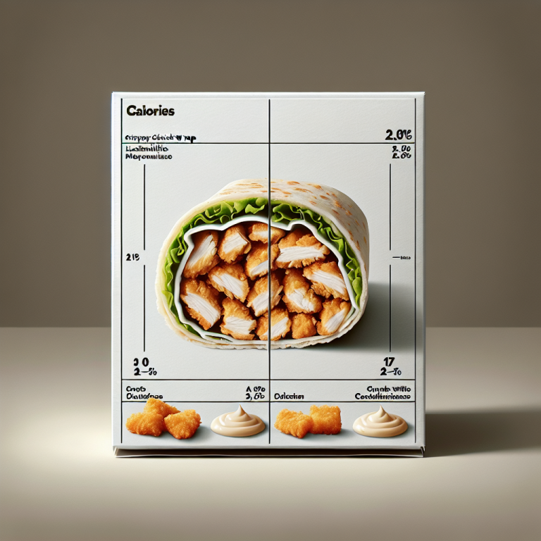 Burger King Chicken Wraps Calories