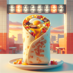 Burger King Egg Normous Burrito Calories