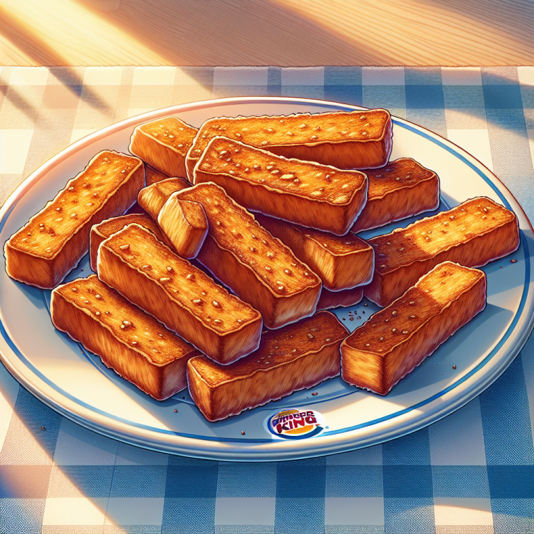 Calories In Burger King French Toast Sticks