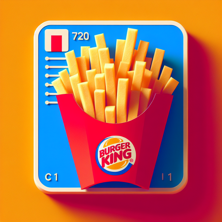 Calories In Burger King French Fries