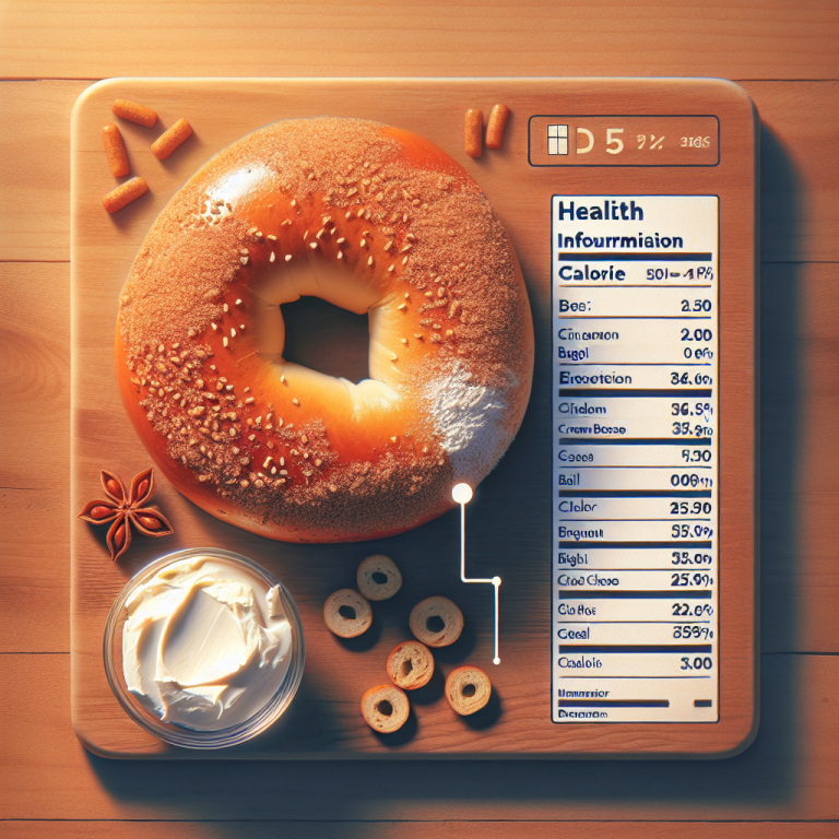 Panera Bread Cinnamon Bagel Calories