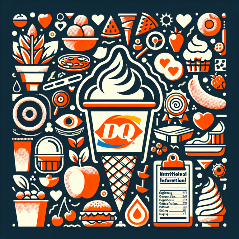 Dairy Queen Nutrition Information