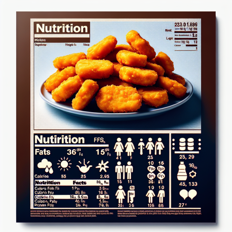 WendyʼS Chicken Nugget Nutrition