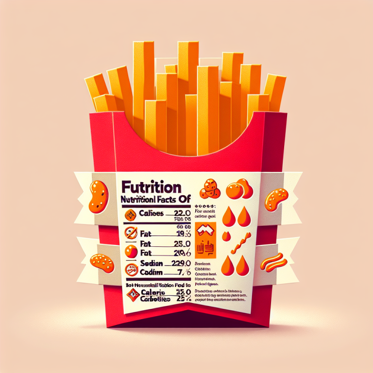 WendyʼS Small Fries Nutrition Facts