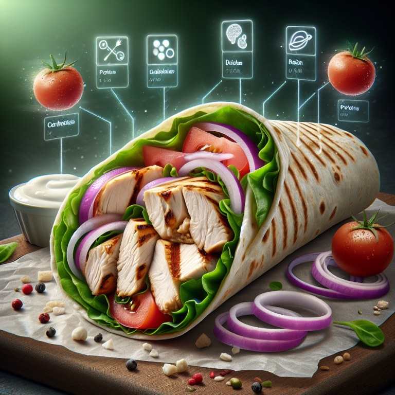 WendyʼS Grilled Chicken Ranch Wrap Nutrition