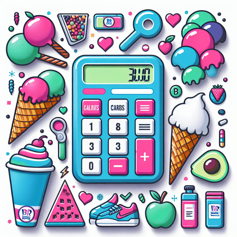 Baskin Robbins Nutrition Calculator