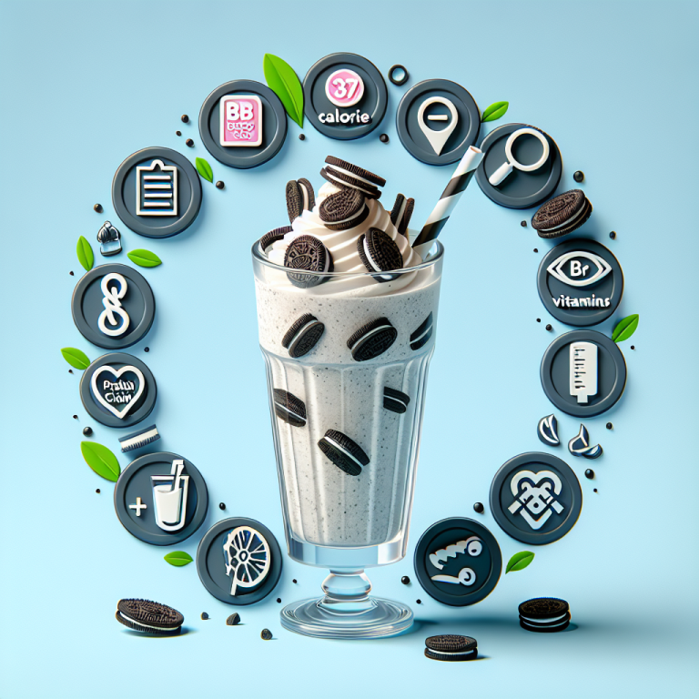 Baskin Robbins Oreo Milkshake Nutrition Facts