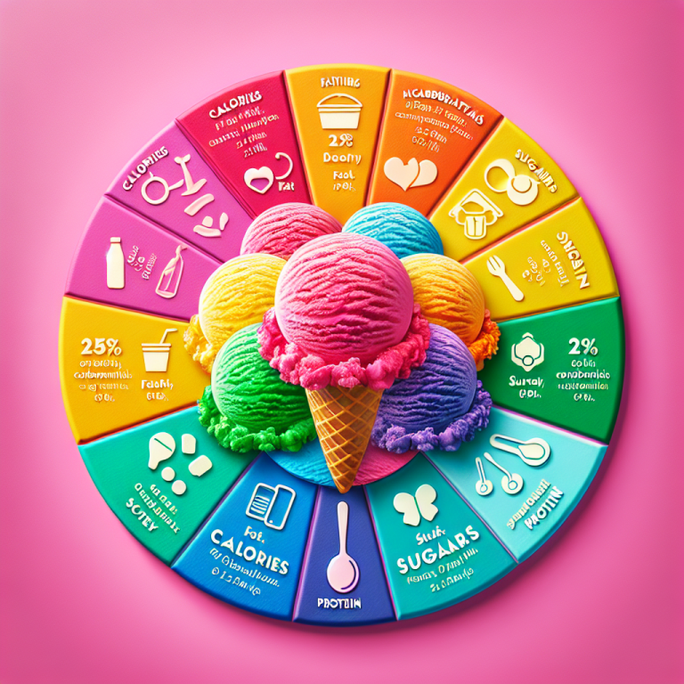 Baskin Robbins Rainbow Sherbet Nutrition Facts