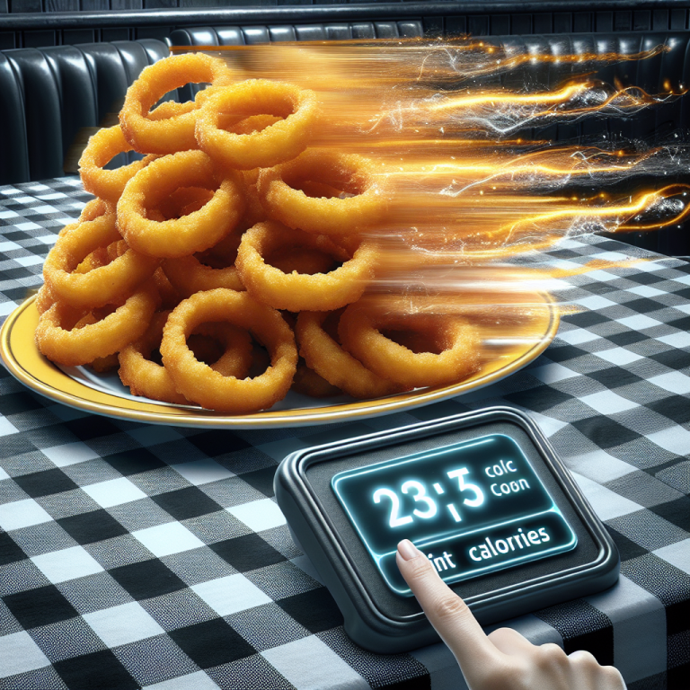 Sonic Onion Rings Calories