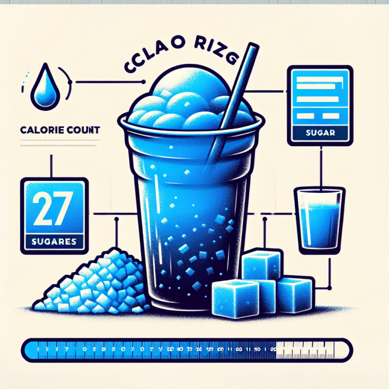 Medium Sonic Slush Calories