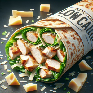 Jimmy Johnʼs Chicken Caesar Wrap Calories