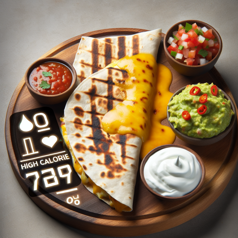 Chipotle Cheese Quesadilla Calories