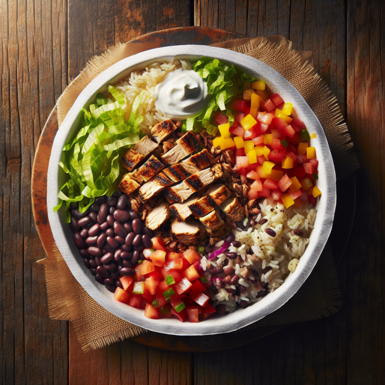 Calories In Burrito Bowl Chipotle