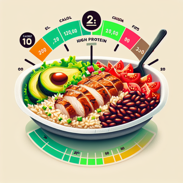 Chipotle High Protein Bowl Calories