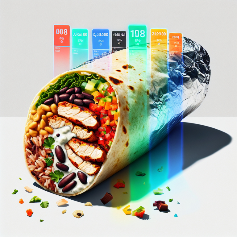 Average Chipotle Burrito Calories