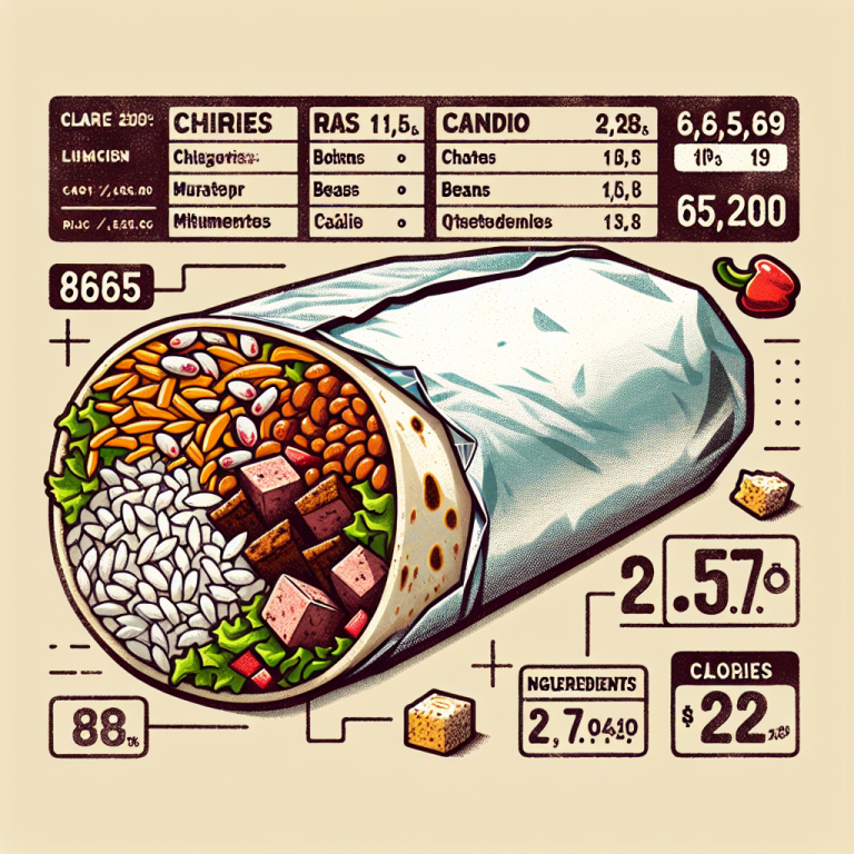 Chipotle Burrito Wrap Calories