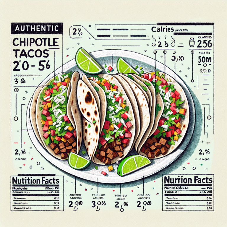 Calories Chipotle Tacos