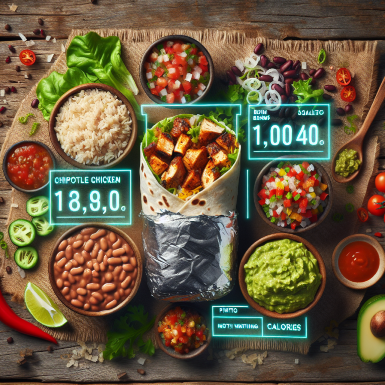 Calories In A Chipotle Chicken Burrito