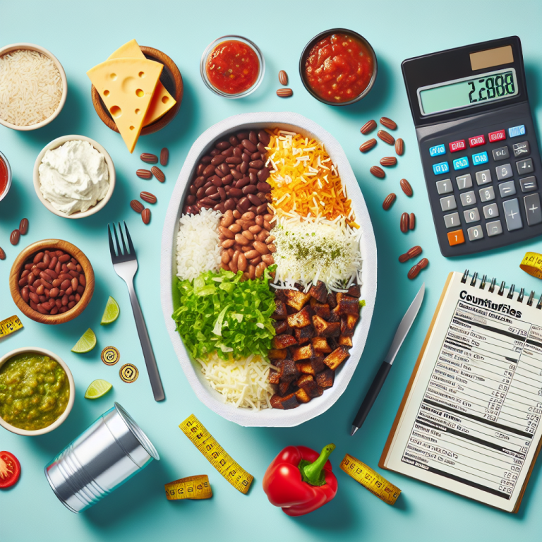 Calculate Calories In Chipotle Bowl