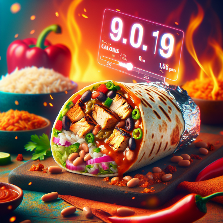 Chicken Chipotle Burrito Calories