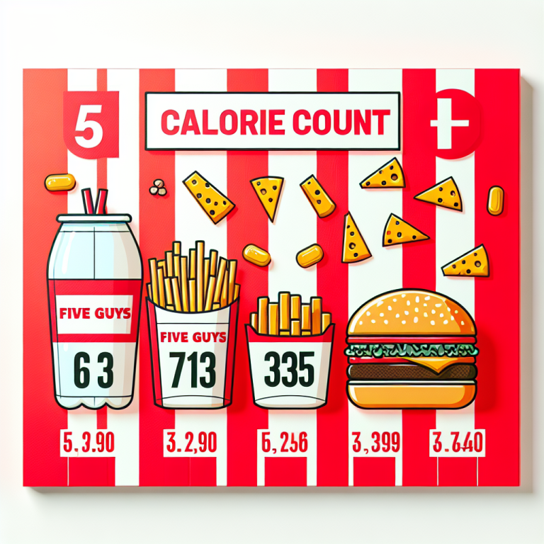 Five Guys Meal Calories