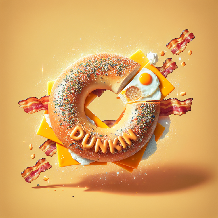 Dunkin Bacon Egg And Cheese Bagel Calories