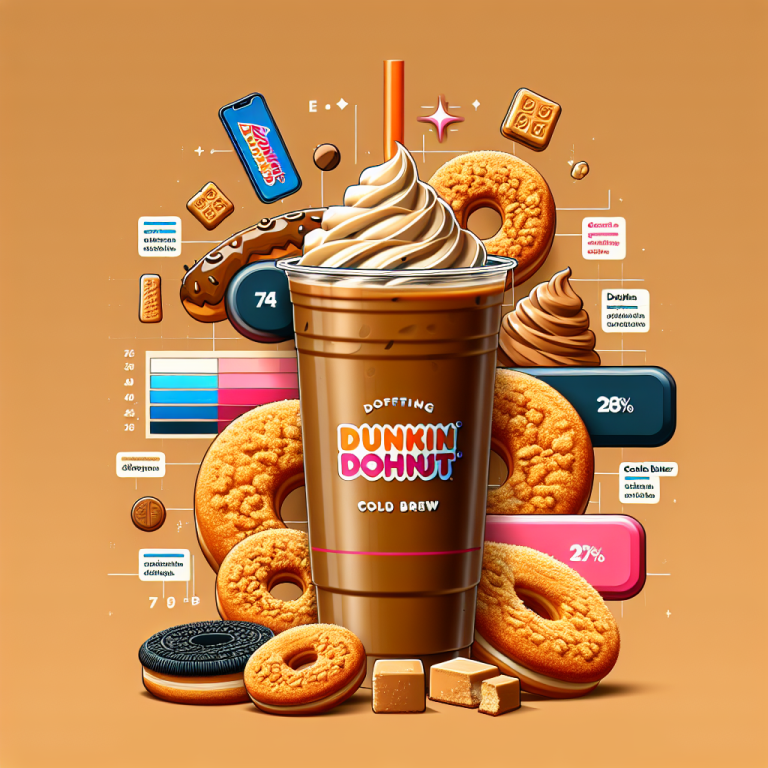 Dunkin Cookie Butter Cold Brew Calories