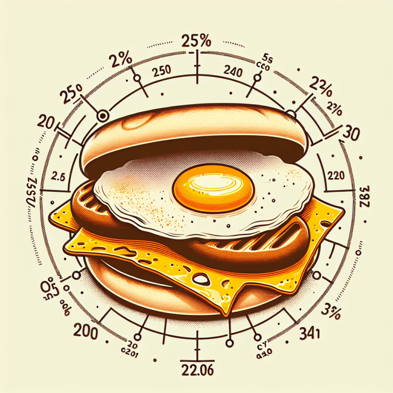 Dunkin Sausage Egg And Cheese Calories