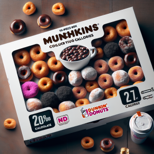 Dunkin Donuts 10 Munchkins Calories