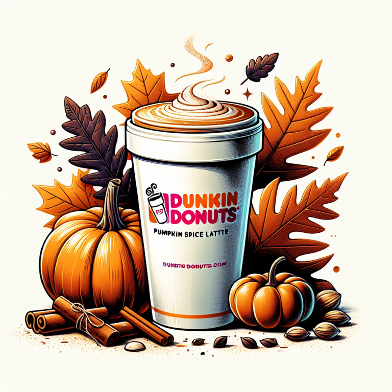 Dunkin Donuts Pumpkin Spice Latte Calories