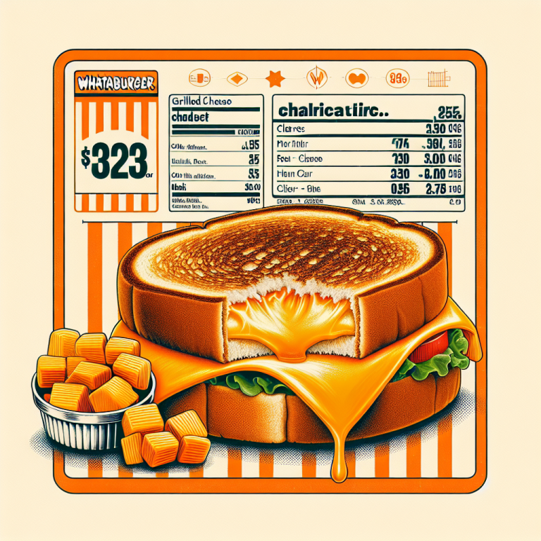 Whataburger Grilled Cheese Calories