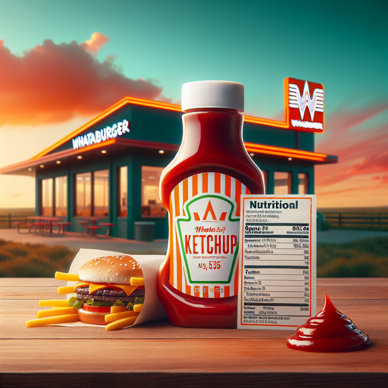 Whataburger Ketchup Calories