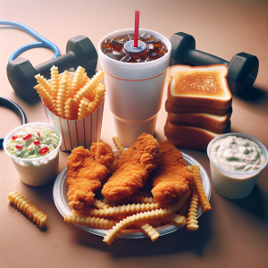 Raising Caneʼs Caniac Combo Calories