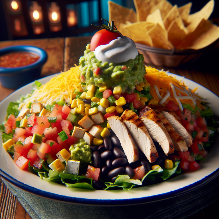 Santa Fe Salad Chiliʼs Calories