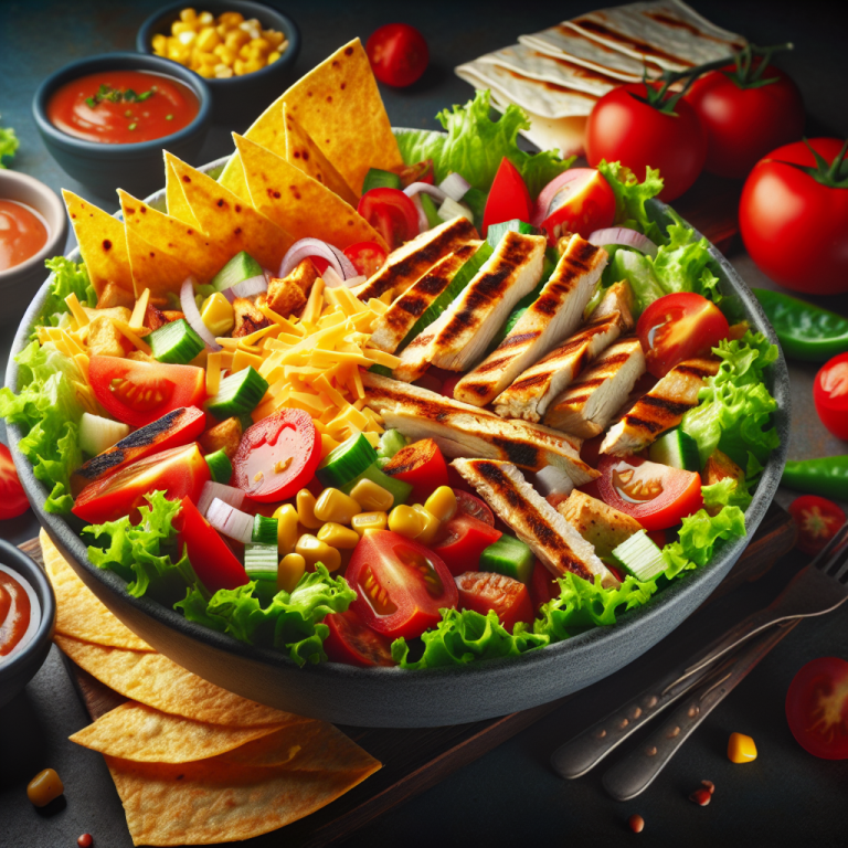 Chiliʼs Quesadilla Explosion Salad Calories